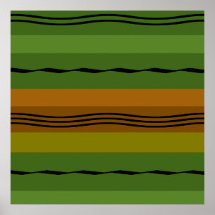 Poster Padrão geométrico moderno elegante