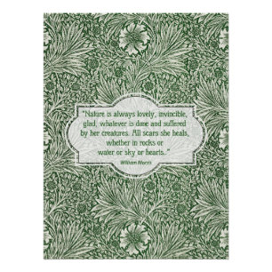 Póster Padrão Marigold - William Morris