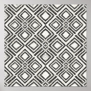 Póster Padrão selvagem africano