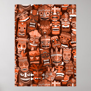 Poster Padrão TIKI 3