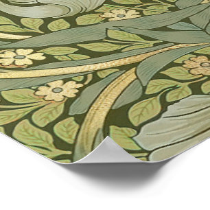Poster Padrão Vintage William Morris Pimpernel