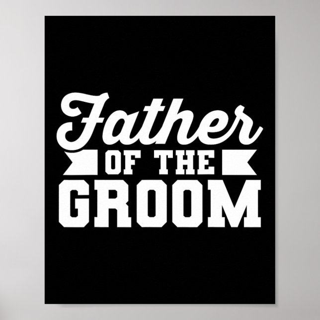 Poster Padre Do Pai De Casamento De Noite De Solteiro (Frente)
