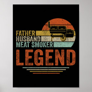 Poster Padre Hussein Carne Fumante Legenda Frangeira Carn