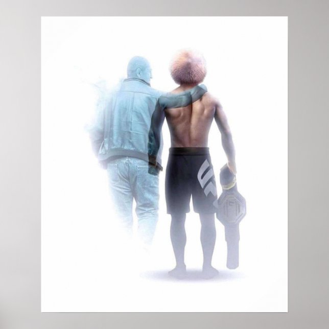 Poster Padre Khabib Um LEGADO DE LUTA (Frente)