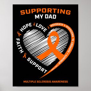 Poster Padre Ms Gifts Products Pai Múltipla Esclerose