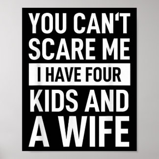 Poster Padre Pai Divertido Que Não Me Pode Ter Quatro Cri