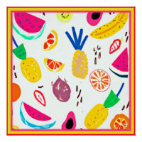 Padrões Básicos de Frutas Tropicais Comprar de Art
