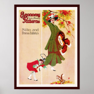 Póster Padrões da economia