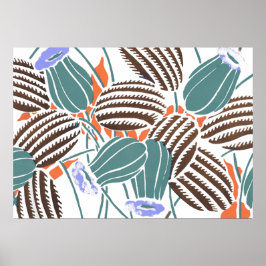 Poster Padrões de flores A