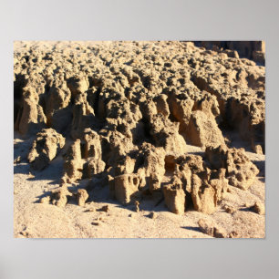 Póster Padrões Na Areia N.O 1