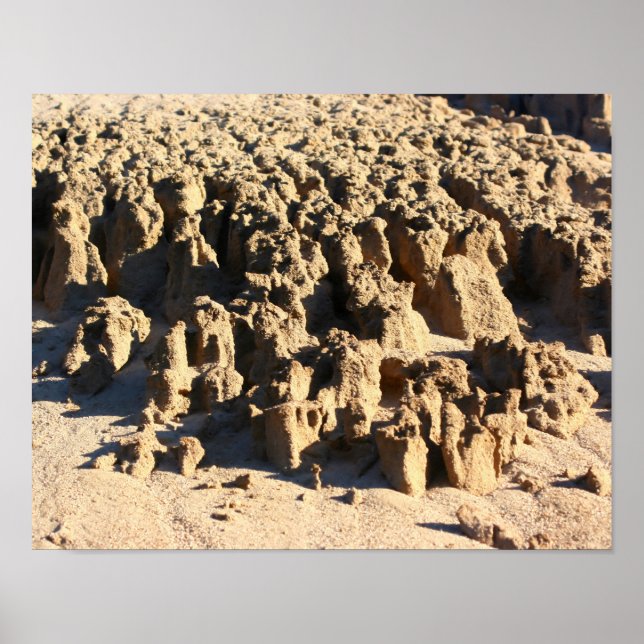 Póster Padrões Na Areia N.O 1 (Frente)