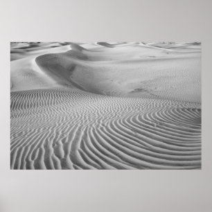 Poster Padrões Nas Dunas De Areia