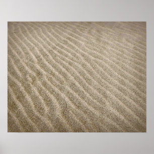 Poster Padrões Ripple de areia