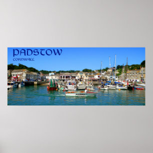 Póster padstow cornwall