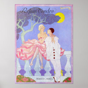 Poster Pafum Tendre por George Barbier