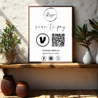 Pagamento de código QR - Digitalizar para pagar lo
