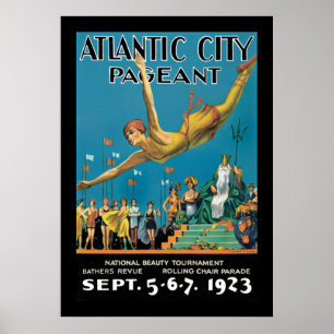 Poster Pageant de Atlantic City