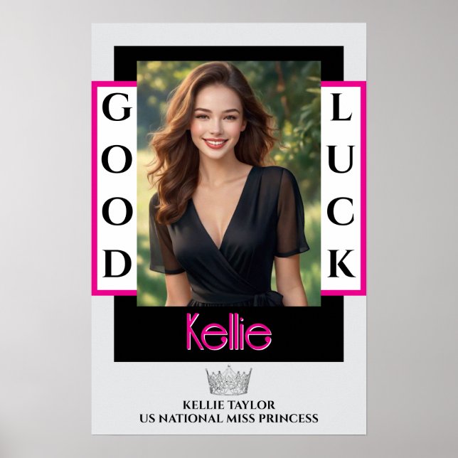 Poster Pageant Essentials Custom Door Banner (Frente)