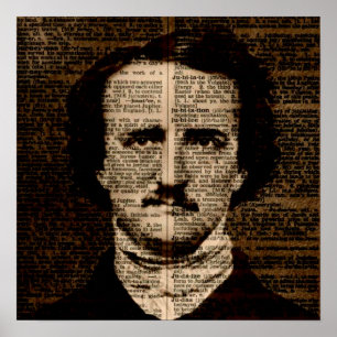 Poster Página Dicionário Edgar Allan Poe