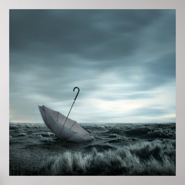 Poster Páginas de vazio durante o voo (Frente)