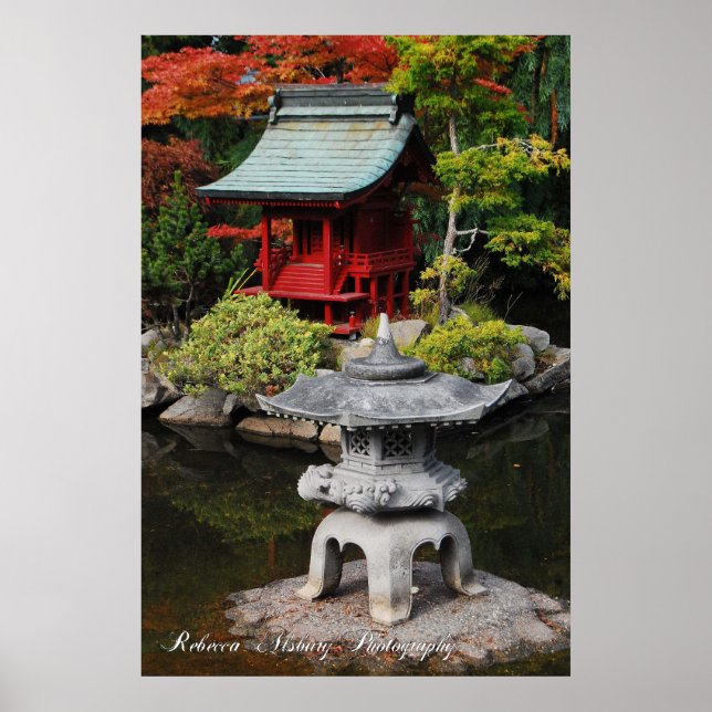 Póster Pagoda Japonês (Frente)