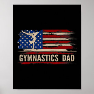 Poster Pai Americano de ginástica  de ginástica Americana