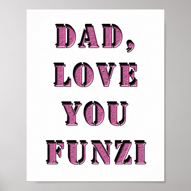 POSTER PAI, AMO-TE FUNZI 1 (Frente)