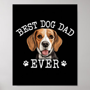 Poster Pai Beagle Vintage Ever Cog Lover