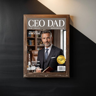 Poster Pai CEO Personalizado Dia dos Pais