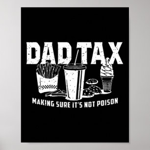 Poster Pai com certeza não é veneno. Pais Engraçados