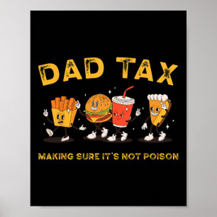 Poster Pai com certeza que não é venenoso