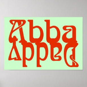 Póster Pai de Abba (deus do pai)