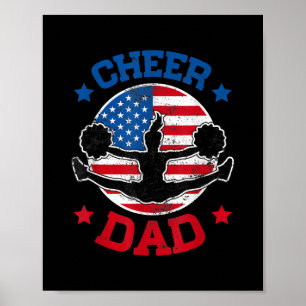 Poster Pai de animação Dia de os pais orgulhoso