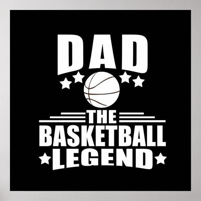 Poster pai de basquete (Frente)