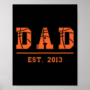 Poster Pai de basquete no leste de 2013 Padre Dia de os p