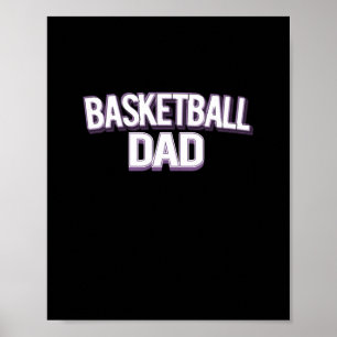Poster Pai de basquete - Pai engraçado
