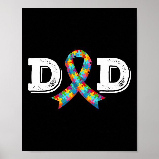 Poster Pai de Consciência Aceitação Pai Diferente Fita K (Frente)