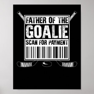 Poster Pai De Hóquei Pai Da Galiza Que Faz O Pagamento
