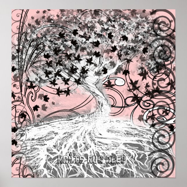 Póster Pai de obrigados para as Raízes (Frente)