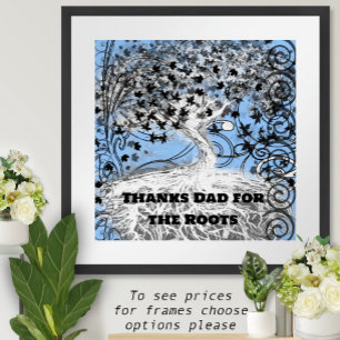 Poster Pai de obrigados para as Raízes