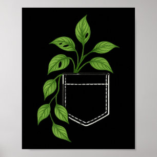 Poster Pai de Planta Mães de Planta, Jardineiro de Casa d