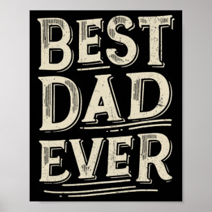 Poster Pai De Todo O Tempo Da Filha De Aniversário