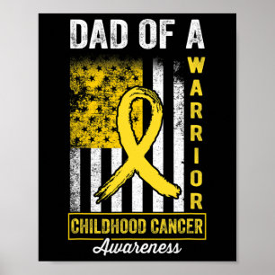 Poster Pai de um Cancer de guerra Dourado R