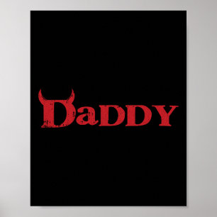 Poster Pai Demônio Cavalo Preguiçoso de Halloween Figurum