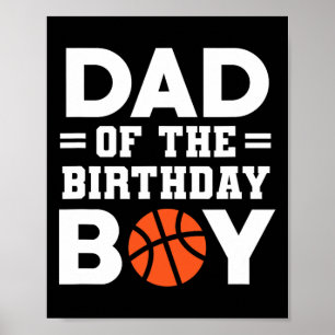 Poster Pai Do Aniversário Do Bysketbyll Coach Bysketbyl