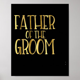 Poster Pai Do Pai De Noiva De Festa de casamento
