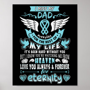 Poster Pai É Meu Anjo Guardião Desaparecendo No Dia Do Me
