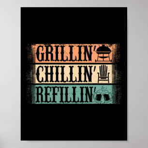 Poster Pai Engraçado - Enchimento por refrigeração