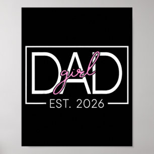 Poster Pai Esperando de Menina Est 2026 Dia dos Pais