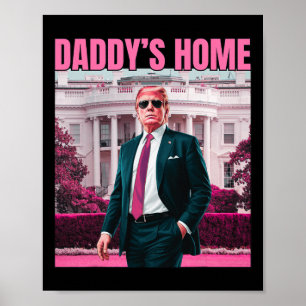 Poster Pai Home Trump Pink 2024 America Ck 2024